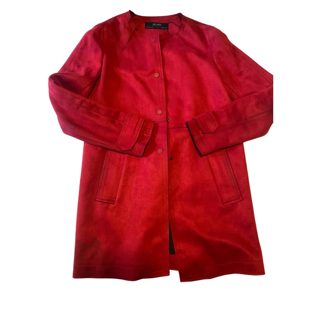 Red Suede Women's Jacket
